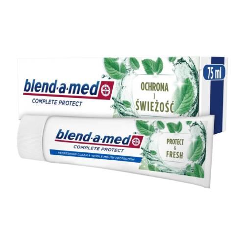 Miniaturka artykułu - BLEND-A-MED Complete Protect Fresh Ochrona i Świeżość Pasta do zęb&oacute;w, 75ml