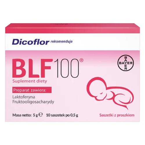 Miniaturka artykułu - BLF 100 - Laktoferyna 100 w połączeniu z  fruktooligosacharydami,10sasz.  