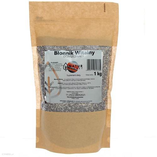 Miniaturka artykułu - Błonnik Witalny NaturPlanet ziarno, 1000g