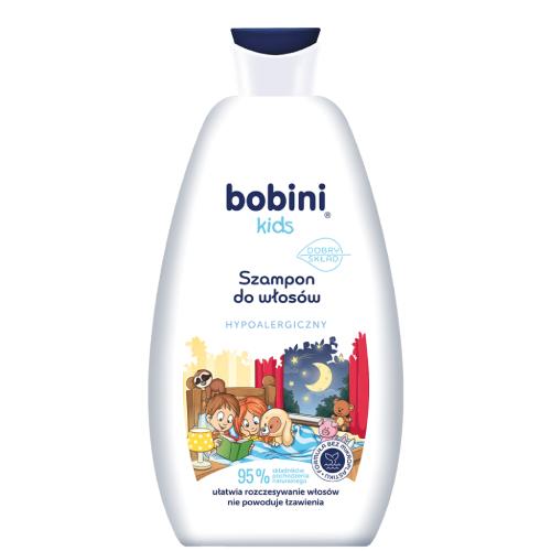 Miniaturka artykułu - BOBINI KIDS Hypoalergiczny szampon do włosów, 500ml