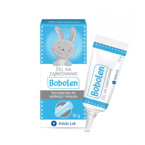 Miniaturka artykułu - Bobolen żel na ząbkowanie, 10g + szczoteczka
