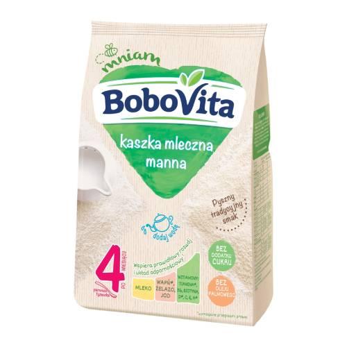 Miniaturka artykułu - BoboVita Kaszka mleczna Manna, 230g