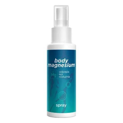 Miniaturka artykułu - BodyMagnesium Spray magnezowy do ciała, 100 ml
