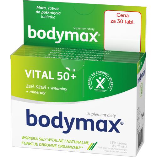 Miniaturka artykułu - Bodymax Vital 50+ 150tabl.