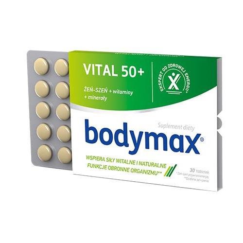 Miniaturka artykułu - BODYMAX VITAL 50+, 30 tabletek