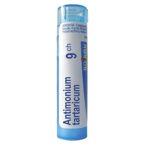 Miniaturka artykułu - BOIRON Antimonium tartaricum 9CH 4g ( około 80 granulek)