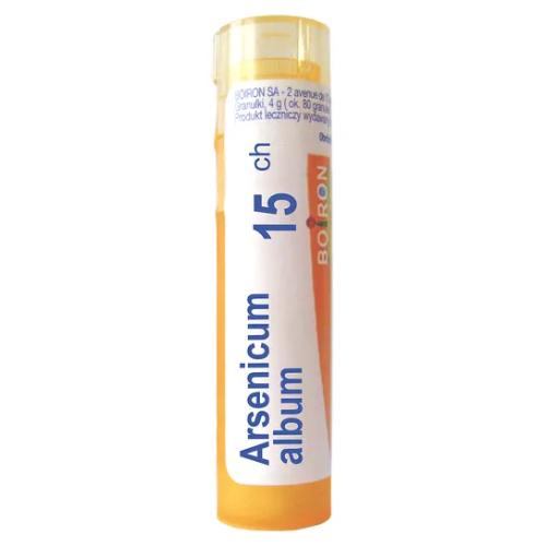Miniaturka artykułu - BOIRON Arsenicum album 15 CH granulki 4g ( około 80 granulek)
