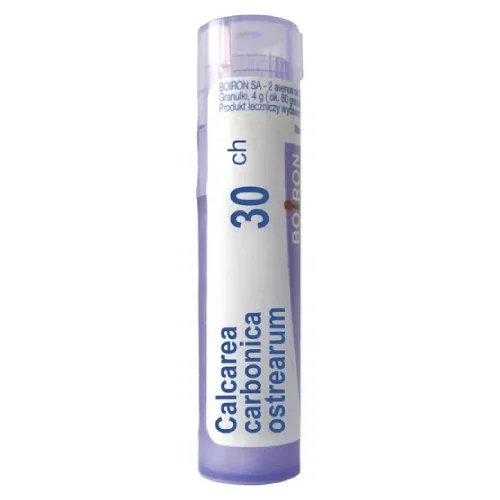 Miniaturka artykułu - BOIRON Calcarea Carbonica Ostrearum 30CH 4 g ( około 80 granulek)