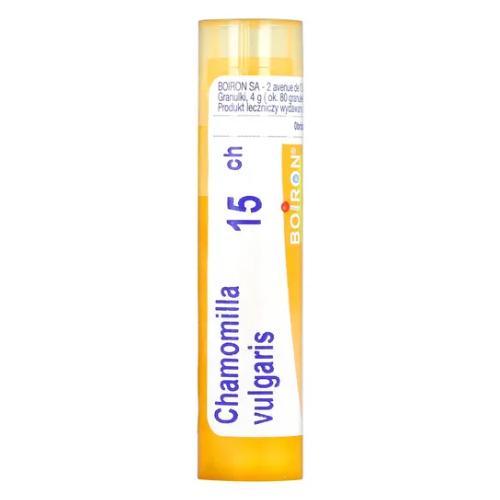 Miniaturka artykułu - BOIRON Chamomilla vulgaris 15 CH 4g   ( około 80 granulek)