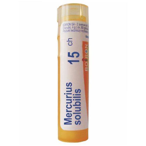 Miniaturka artykułu - Boiron Mercurius Solubilis 15 CH, 4 g