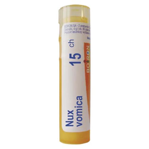 Miniaturka artykułu - Boiron Nux Vomica 15 CH granulki, 4 g