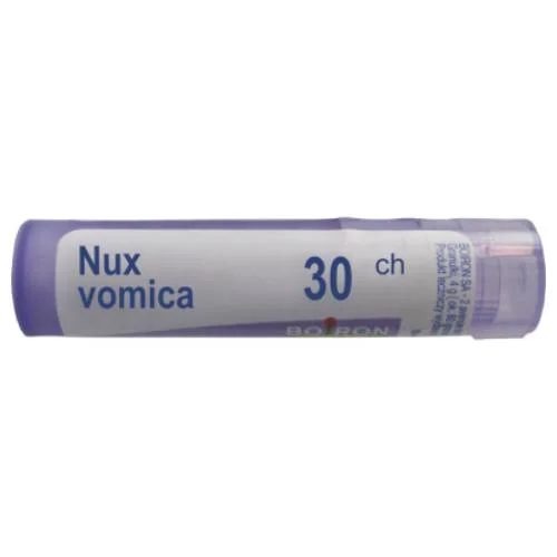Miniaturka artykułu - Boiron Nux Vomica 30 CH granulki, 4 g