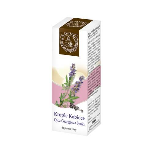 Miniaturka artykułu - Bonimed Krople Kobiece Ojca Grzegorza Sroki, 100 ml