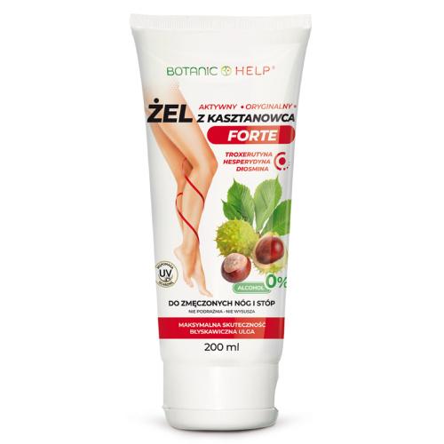 Miniaturka artykułu - Botanic Help Żel z kasztanowca forte, 200 ml