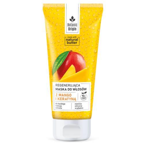 Miniaturka artykułu - Botanic Origin regenerująca maska do włosów z mango i kreatyną, 200ml