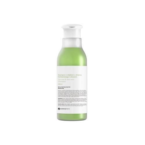 Miniaturka artykułu - Botanicapharma Szampon z Olejkiem z drzewa herbacianego i aloesem, 250 ml