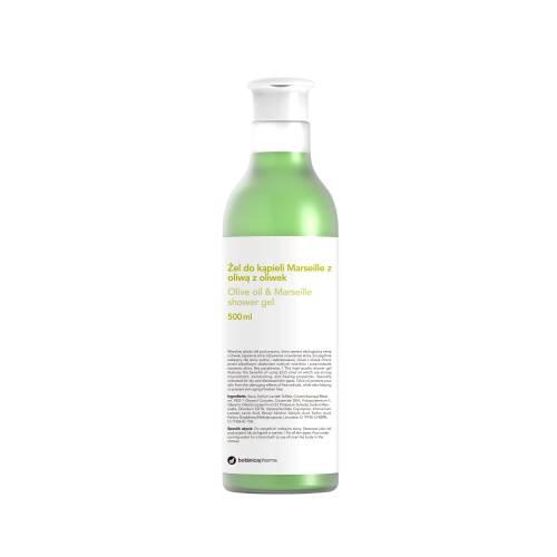 Miniaturka artykułu - Botanicapharma Żel do kąpieli z Oliwą z oliwek i Marseille, 500 ml