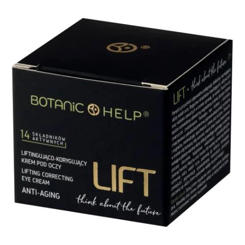 Miniaturka artykułu - BotanicHelp Krem pod oczy LIFT, 15ml