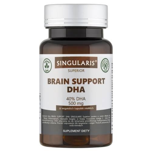 Miniaturka artykułu - Singularis Brain Support DHA 500 mg, 30 kaps.