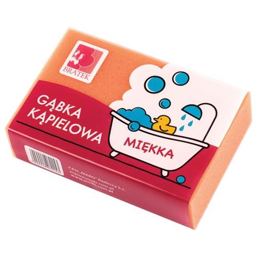 Miniaturka artykułu - Bratek Gąbka kąpielowa Miękka
