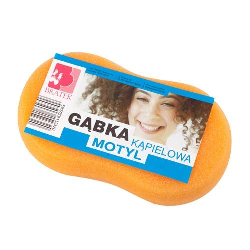 Miniaturka artykułu - Bratek Gąbka kąpielowa Miękka Motyl