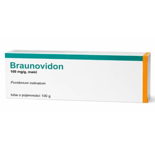 Miniaturka artykułu - Braunovidon maść 100 mg/g, 100 g (Delfarma)