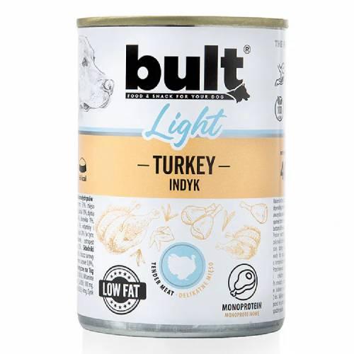 Miniaturka artykułu - Bult Light Mokra karma dla psa Indyk (dorosły), 400 g