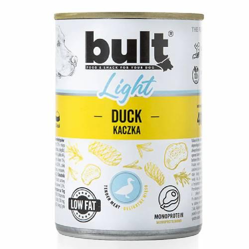 Miniaturka artykułu - Bult Light Mokra karma dla psa Kaczka (dorosły), 400 g