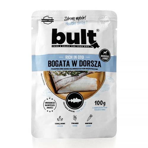 Miniaturka artykułu - Bult Mokra karma dla psa Dorsz (dorosły), 100 g