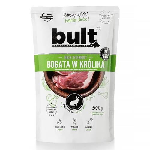 Miniaturka artykułu - Bult Mokra karma dla psa Kr&oacute;lik (dorosły), 500 g