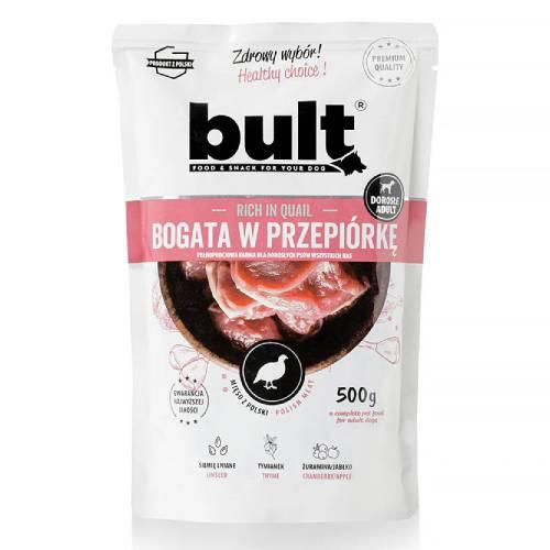 Miniaturka artykułu - Bult Mokra karma dla psa Przepi&oacute;rka (dorosły), 500 g
