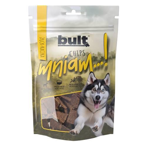 Miniaturka artykułu - Bult Przysmak dla psa chipsy kaczka, 100 g