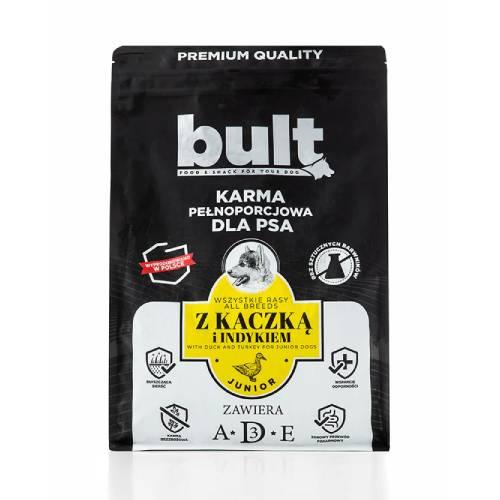Miniaturka artykułu - Bult Sucha karma dla psa Kaczka z indykiem (szczeniak), 3 kg