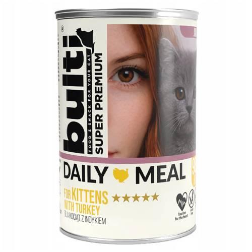Miniaturka artykułu - Bulti Daily Meal Kitten Mokra karma dla kota Indyk (kociak), 400 g