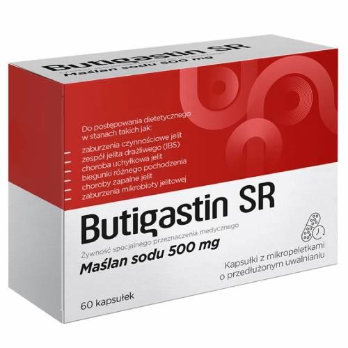 Miniaturka artykułu - Butigastin SR, 60 kaps.