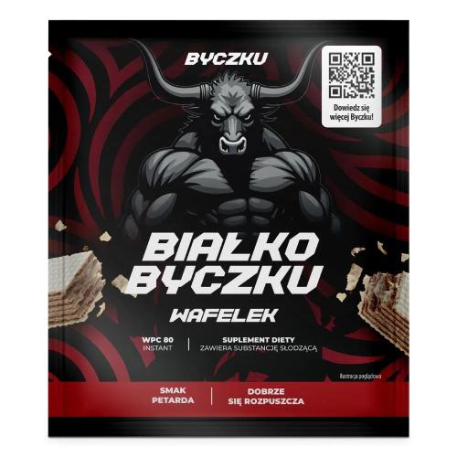 Miniaturka artykułu - Byczku Białko Byczku wafelek, 30 g
