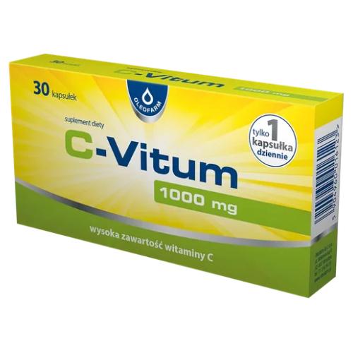 Miniaturka artykułu - C-Vitum, 30kaps.