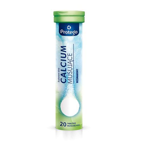 Miniaturka artykułu - CALCIUM musujące Protego, 20tabl. musujących