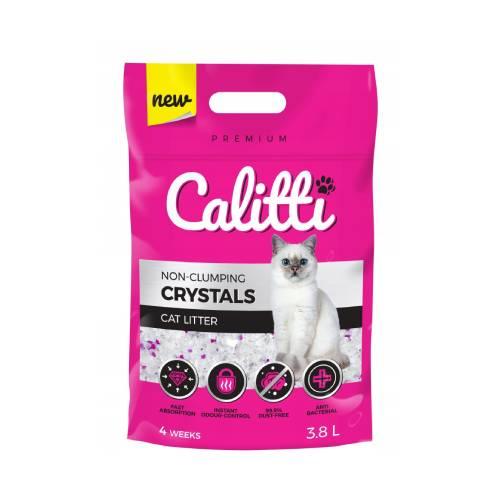 Miniaturka artykułu - CALITTI Crystals Silikonowy żwirek dla kota, 3,8l