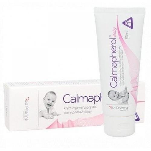 Miniaturka artykułu - CALMAPHEROL BABY Krem - 60 ml USZKODZONE OPAKOWANIE TEKTUROWE
