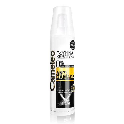 Miniaturka artykułu - CAMELEO Odżywka keratynowa w płynie do włos&oacute;w zniszczonych, 150ml