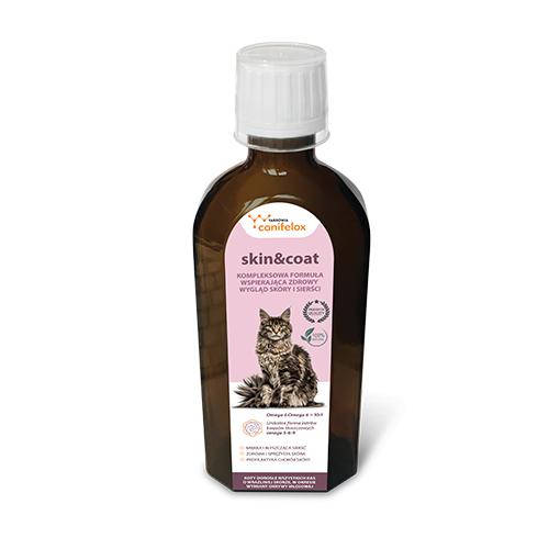 Miniaturka artykułu - CANIFELOX Skin & Coat Cat, 150ml
