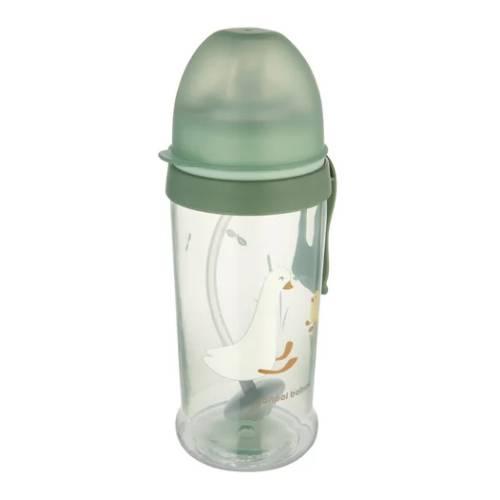 Miniaturka artykułu - Canpol Babies Bidon niekapek z rurką i odważnikiem Goose, 350 ml 