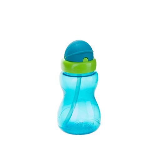 Miniaturka artykułu - CANPOL BABIES Bidon sportowy ze składaną rurką 12m+ 270ml niebieski 56/109