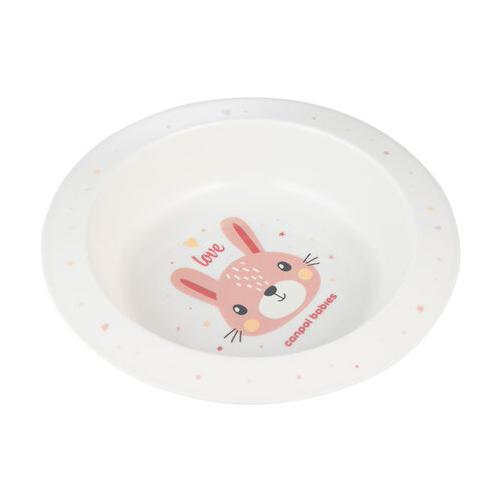 Miniaturka artykułu - CANPOL BABIES Miska Plastikowa CUTE ANIMALS Kr&oacute;lik 4/412, 270ml