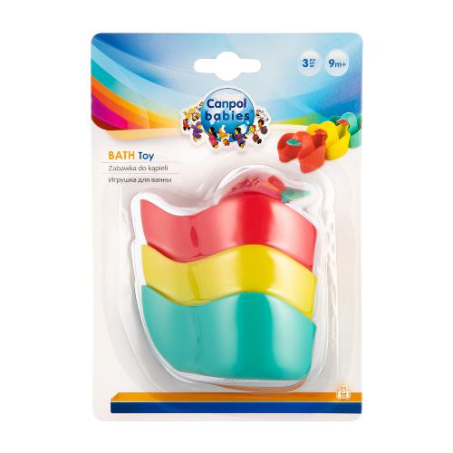 Miniaturka artykułu - CANPOL BABIES Zabawki do kąpieli Kaczki, 3 sztuki 56/498