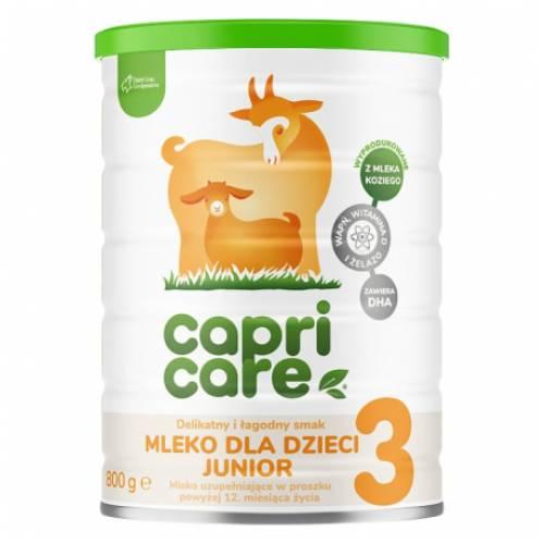 Miniaturka artykułu - Capricare 3 mleko dla dzieci junior oparte na mleku kozim powyżej 12. miesiąca życia, 800 g