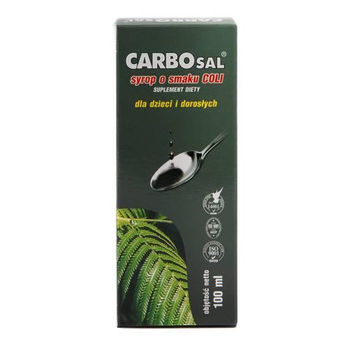 Miniaturka artykułu - CARBOSAL Syrop o smaku coli, 100 ml