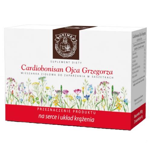 Miniaturka artykułu - Cardiobonisan Ojca Grzegorza zioła - 25 saszetek