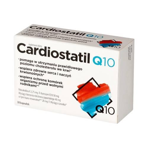 Miniaturka artykułu - Cardiostatil Q10, 30 kaps.